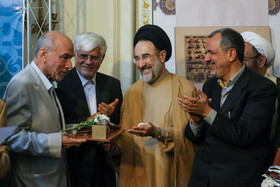 مراسم عید غدیر خم با حضور سید محمد خاتمی